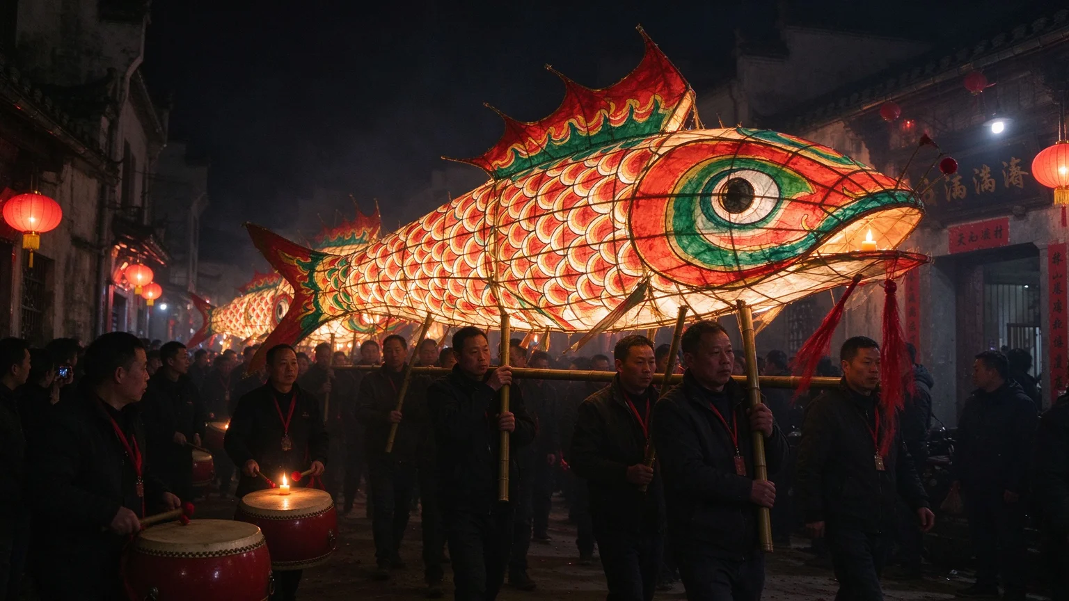 徽州の魚灯