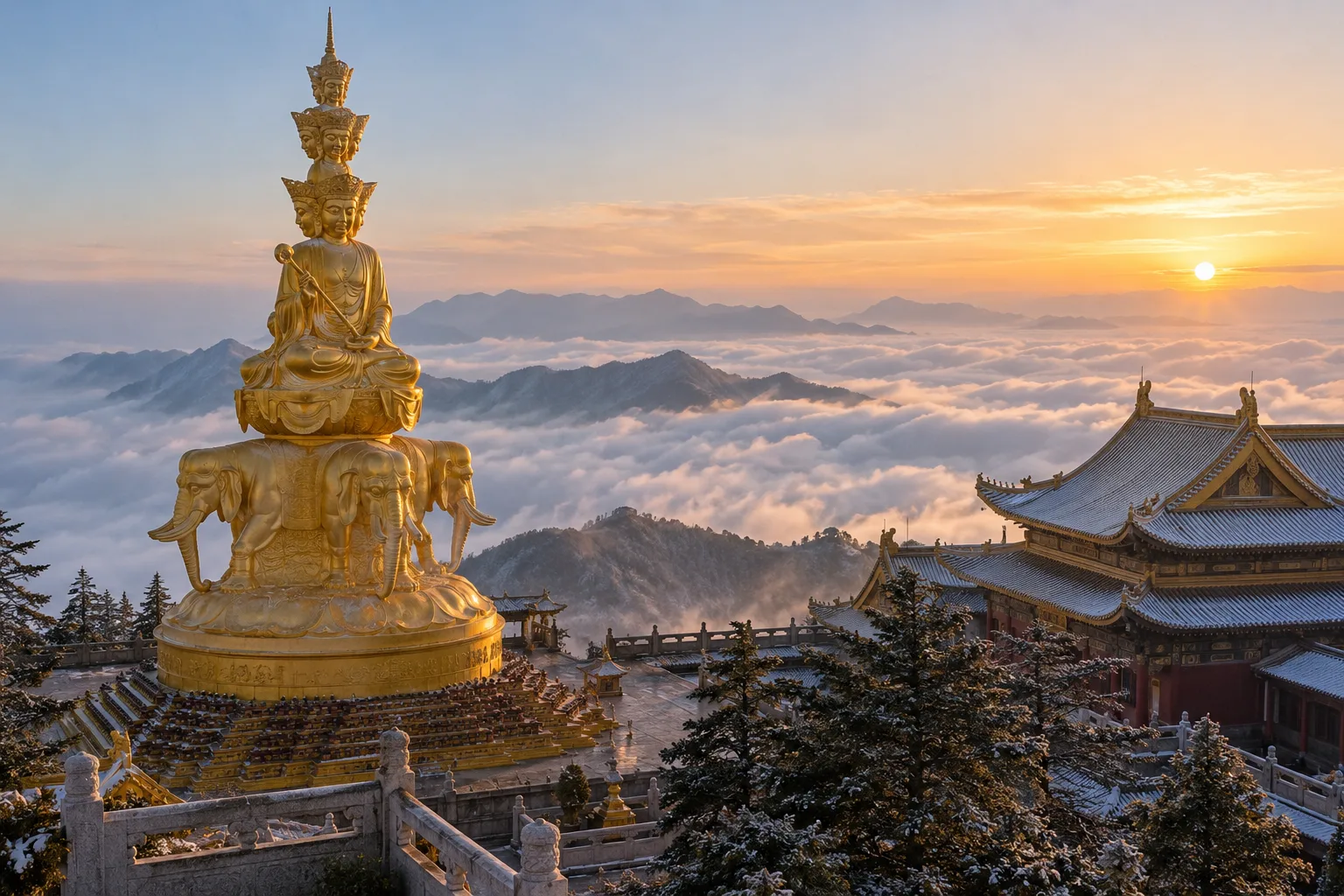 峨眉山佛教朝聖禪修體驗六日遊