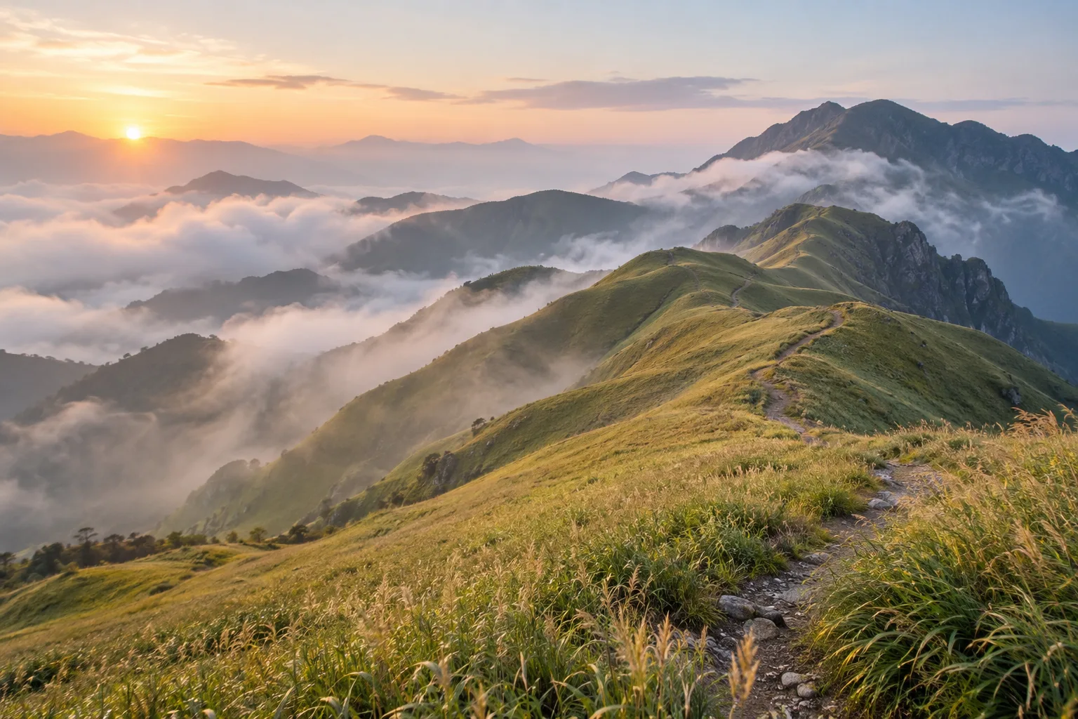 武功山高山草甸四日遊